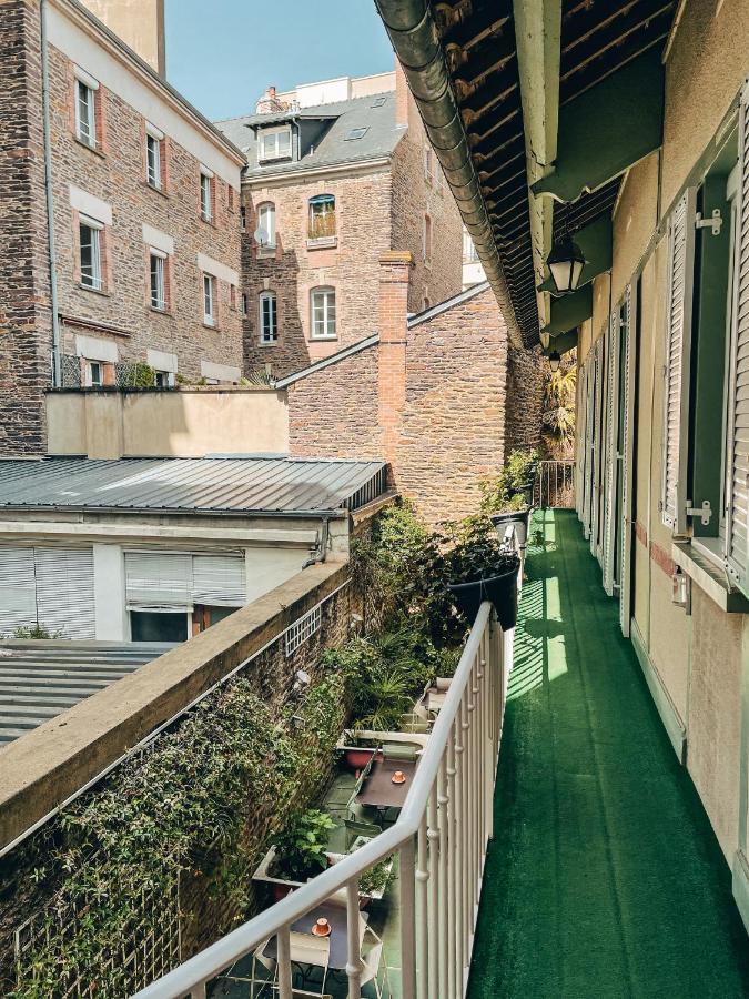 Garden Apparts Rennes Centre Gare Екстер'єр фото