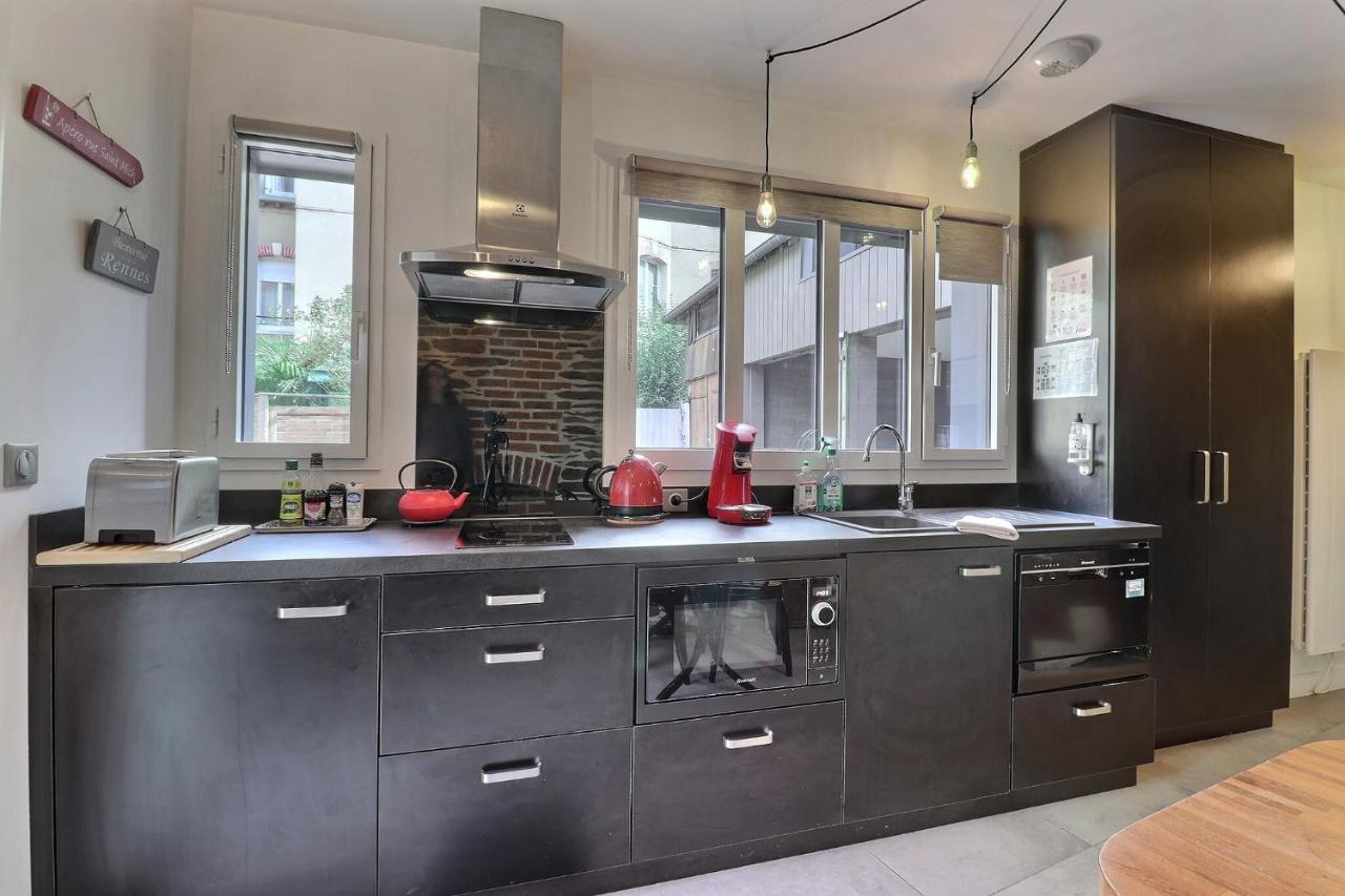 Garden Apparts Rennes Centre Gare Екстер'єр фото